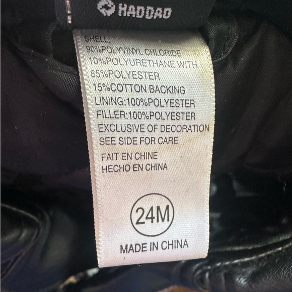 Toddler Harley Davidson Leather Jacket - Picture 7 of 11